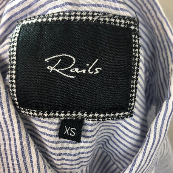Rails Striped Long Sleeve Button Front Shirt - Picture 3 of 3